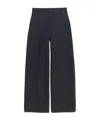 Dries Van Noten Belt Loop Casual Pants In Gray
