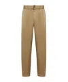 Dries Van Noten Belt-loop Casual Pants In Green