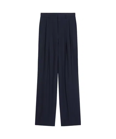 DRIES VAN NOTEN DRIES VAN NOTEN BOOTCUT PLEATED TROUSERS