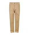 Dries Van Noten Belt-loop Casual Pants In Nude
