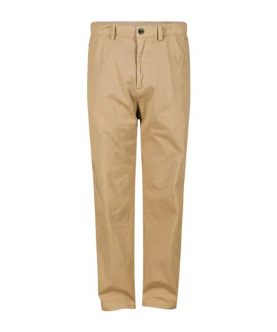 Dries Van Noten Belt-loop Casual Pants In Nude