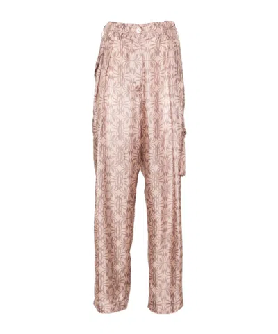 Dries Van Noten Belt-loop Casual Pants In Nude
