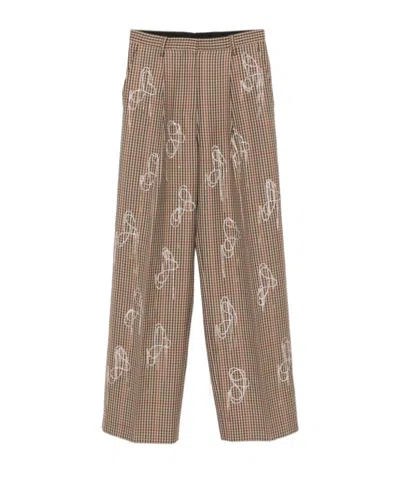 DRIES VAN NOTEN BELT-LOOP CASUAL PANTS
