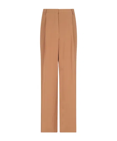Dries Van Noten Belt-loop Casual Pants In Pink