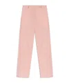 Dries Van Noten Trousers Featuring Back Pocket And Wide Leg In Pink