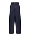 Dries Van Noten Belt-loop Jeans In Black