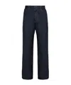 Dries Van Noten Belt-loop Jeans In Black