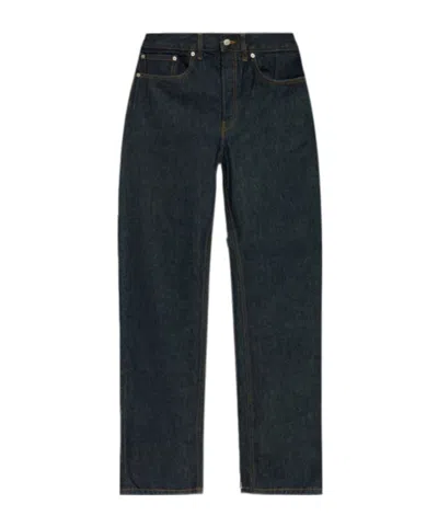 Dries Van Noten Belt-loop Jeans In Black