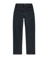 Dries Van Noten Belt-loop Jeans In Black