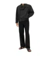 Dries Van Noten Belt-loop Jeans In Black