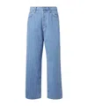 Dries Van Noten Belt-loop Jeans In Blue
