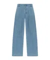 Dries Van Noten Belt-loop Jeans In Blue
