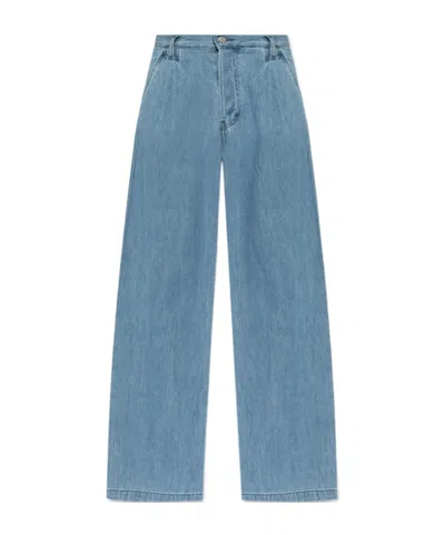 Dries Van Noten Belt-loop Jeans In Blue