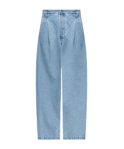 Dries Van Noten Belt-loop Jeans In Blue