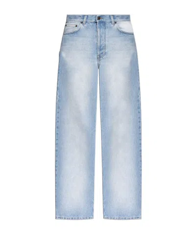 Dries Van Noten Belt-loop Jeans In Blue