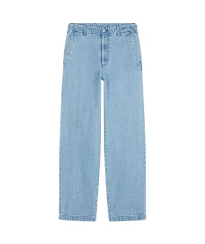 Dries Van Noten Belt-loop Jeans In Blue