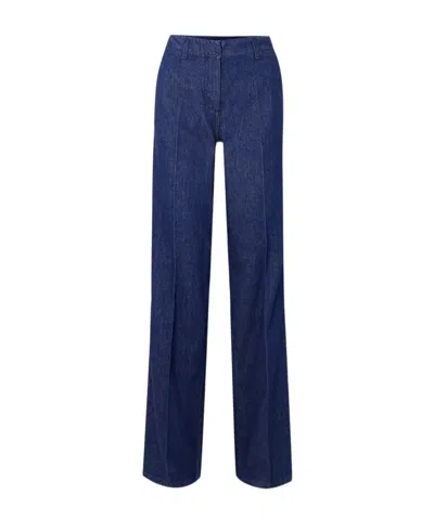 Dries Van Noten Low-rise Slim-leg Jeans In Blue