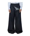 Dries Van Noten Belt Loop Jeans In Purple