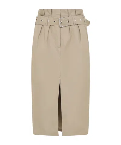 DRIES VAN NOTEN BELT LOOP SKIRT