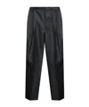 Dries Van Noten Belt Loop Track Pants In Black