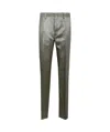 Dries Van Noten Belt Loop Track Pants In Green