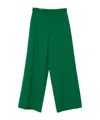 Dries Van Noten Belt Loop Track Pants In Green