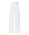 Dries Van Noten Belt Loop Track Pants In White