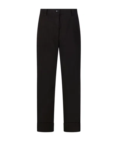 Dries Van Noten Belt Loop Trousers In Blue