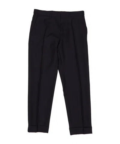 Dries Van Noten Belt Loops Casual Pants In Black