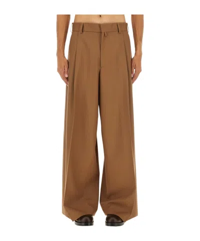 DRIES VAN NOTEN BELT LOOPS CASUAL PANTS