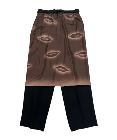 Dries Van Noten Belt Loops Slacks
