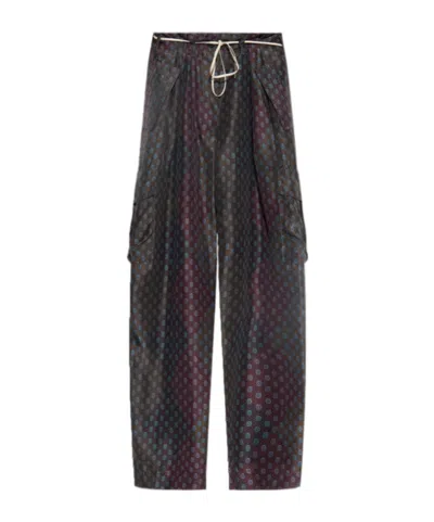 Dries Van Noten Belt Loops Slacks In Black