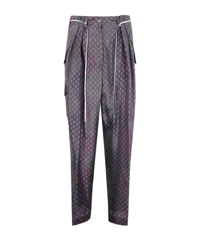 Dries Van Noten Belt Loops Slacks In Black