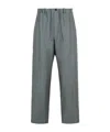 Dries Van Noten Belt Loops Slacks In Gray