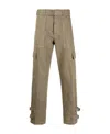 Dries Van Noten Belt Ring Casual Pants In Brown