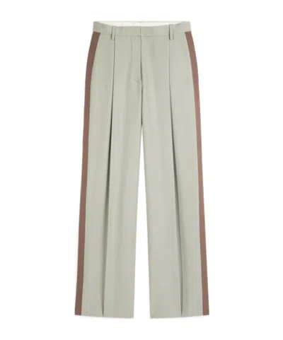 DRIES VAN NOTEN BELT RING CASUAL PANTS