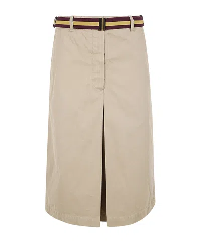 DRIES VAN NOTEN BELT RING HALF SKIRT