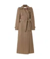 Dries Van Noten Belted Coat In Brown