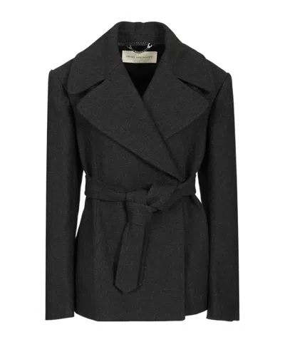 DRIES VAN NOTEN DRIES VAN NOTEN BELTED COAT