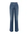 Dries Van Noten Belt-loop Jeans In Blue