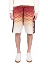 Dries Van Noten Men Bermuda Harbor In Orange