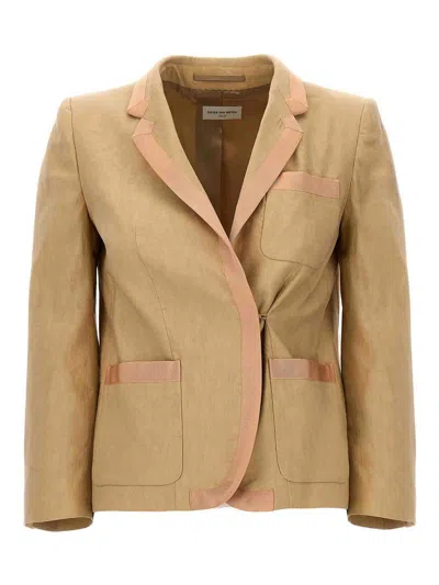 DRIES VAN NOTEN BLAZER - BEIS