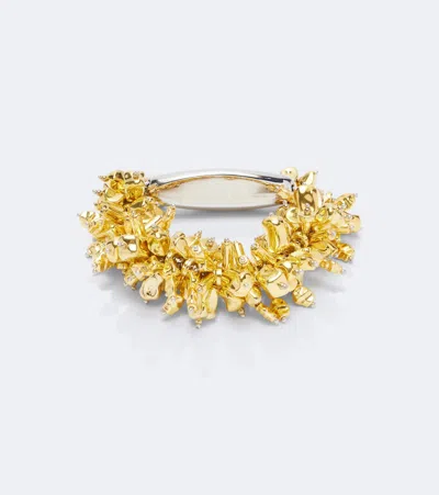 Dries Van Noten Besticktes Armband Mit Zierperlen In Gold