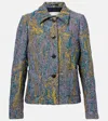 Dries Van Noten Long-sleeved Suit Jacket In Yellow