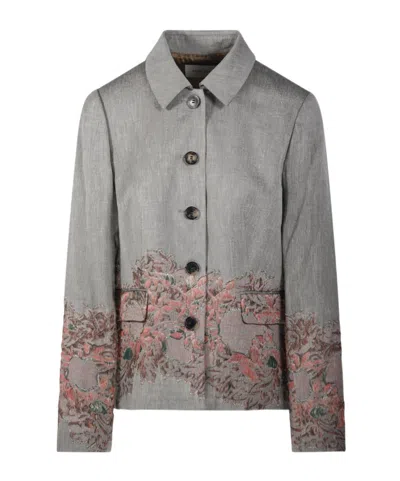 Dries Van Noten Bettsy Jacket In Brown