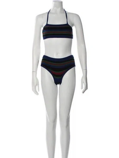 Pre-owned Dries Van Noten Bikini W/ Tags In Yellow