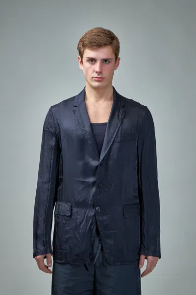 Dries Van Noten Bilbo Jacket In Blue