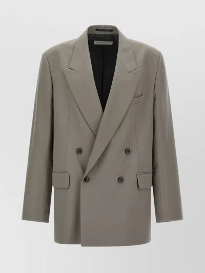 Dries Van Noten 'bishop' Blazer Featuring Notch Lapel
