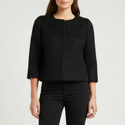 Pre-owned Dries Van Noten Black Alpaca Wool Crop Blazer S