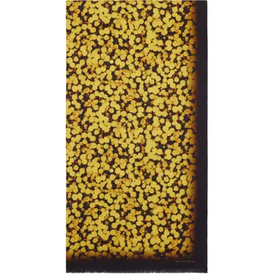 Dries Van Noten Printed Scarf In Yellow
